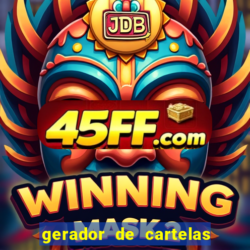 gerador de cartelas de bingo 1 a 99